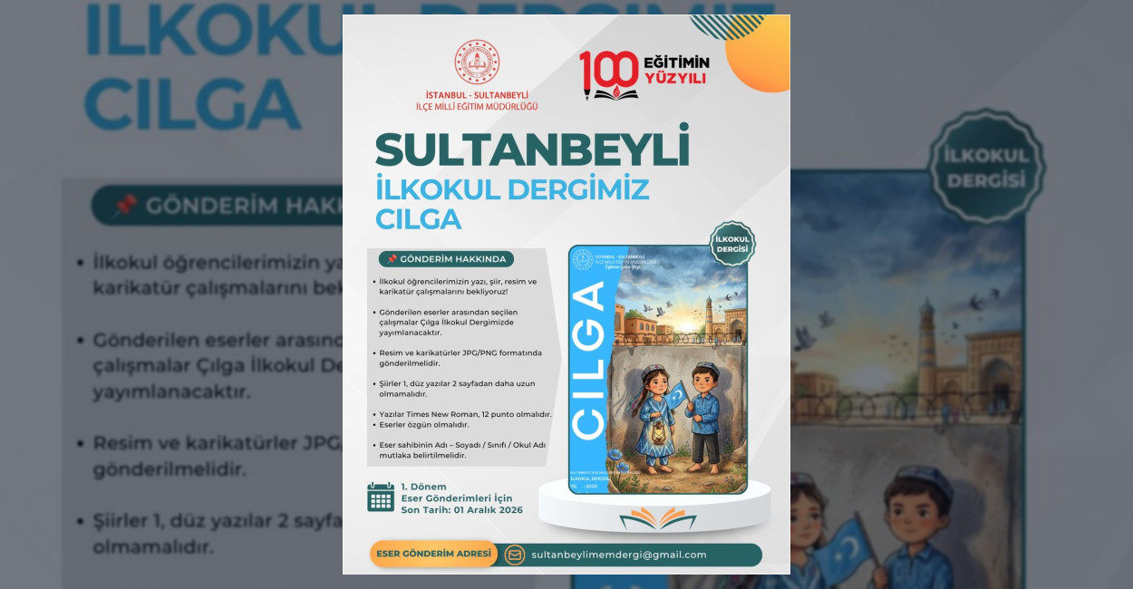 İstanbul Sultanbeyli İlçe Millî Eğitim Müdürlüğü tarafından hazırlanan Cılga İlkokul