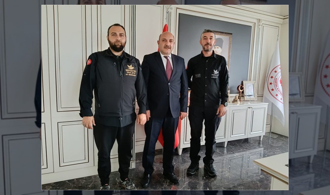 Şefkat Eli İnsani Yardım Derneği Afet Yönetimi Başkanı Erdal Çiftçi