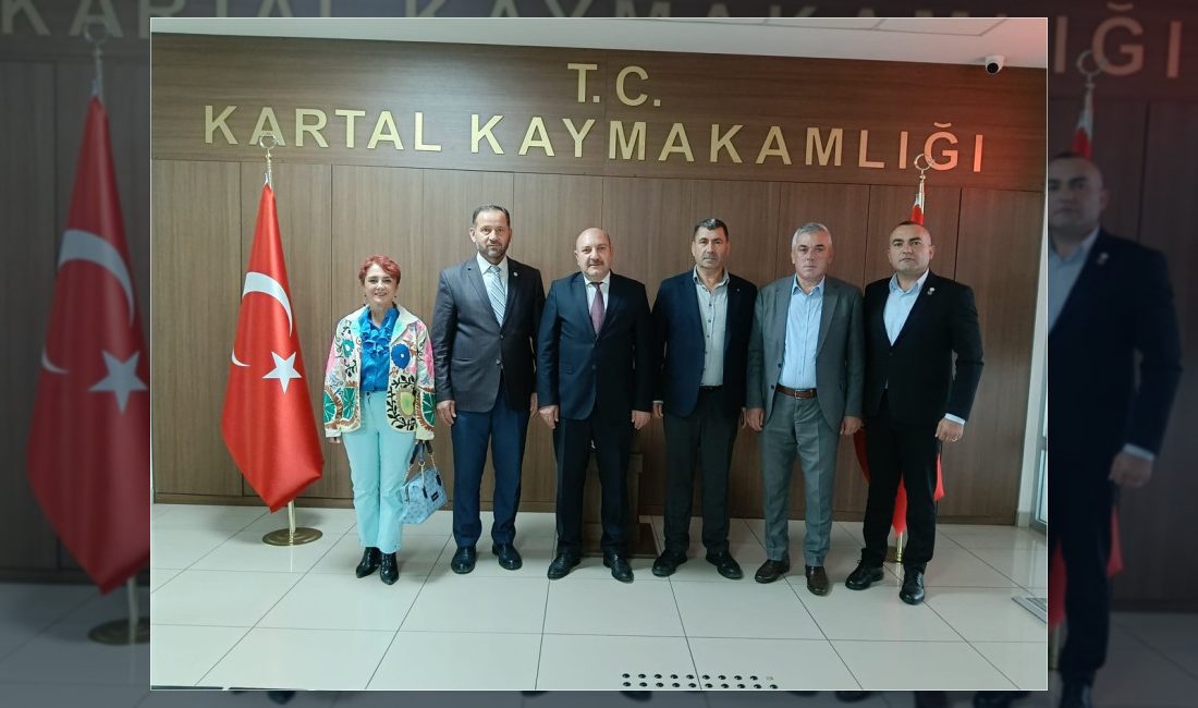 Ordu Dernekler Federasyonu yönetimi, Kartal Kaymakamlığı'nı ziyaret ederek Kaymakam Edip