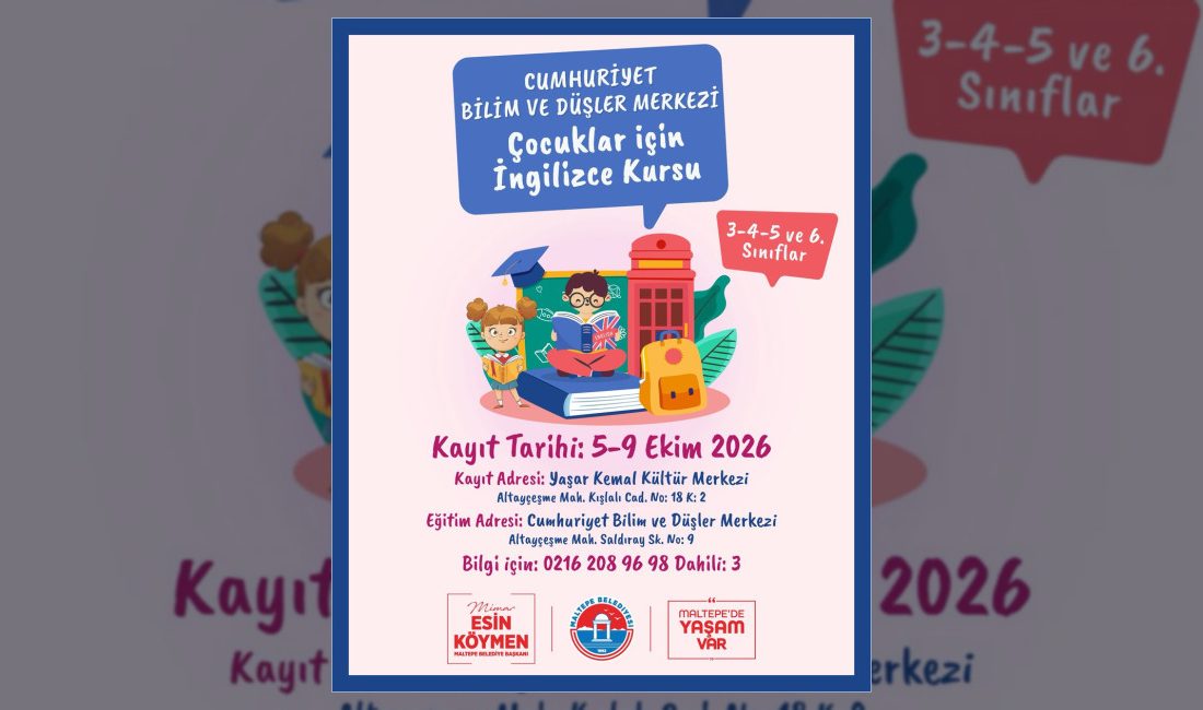 Maltepe Belediyesi, 3, 4, 5 ve 6. sınıf öğrencilerine yönelik
