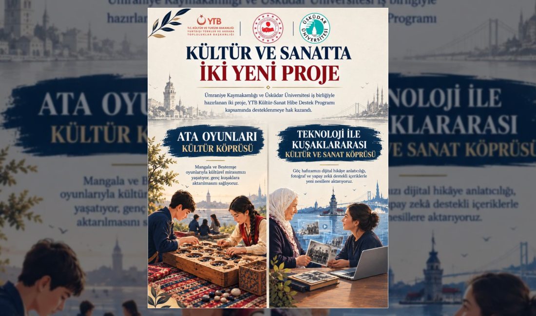 Ümraniye Kaymakamlığı ve Üsküdar Üniversitesi iş birliğiyle Almanya'da Türk kültürü