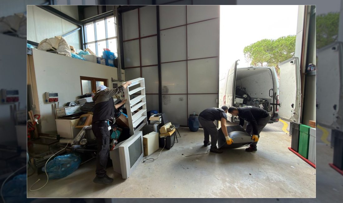 Şile Belediyesi, ev ve iş yerlerinde kullanılmayan elektrikli ile elektronik