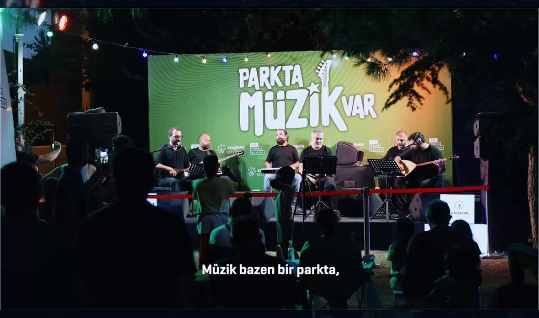 Ataşehir Belediyesi, parklar, meydanlar ve kültür sanat alanlarında düzenlediği konserler