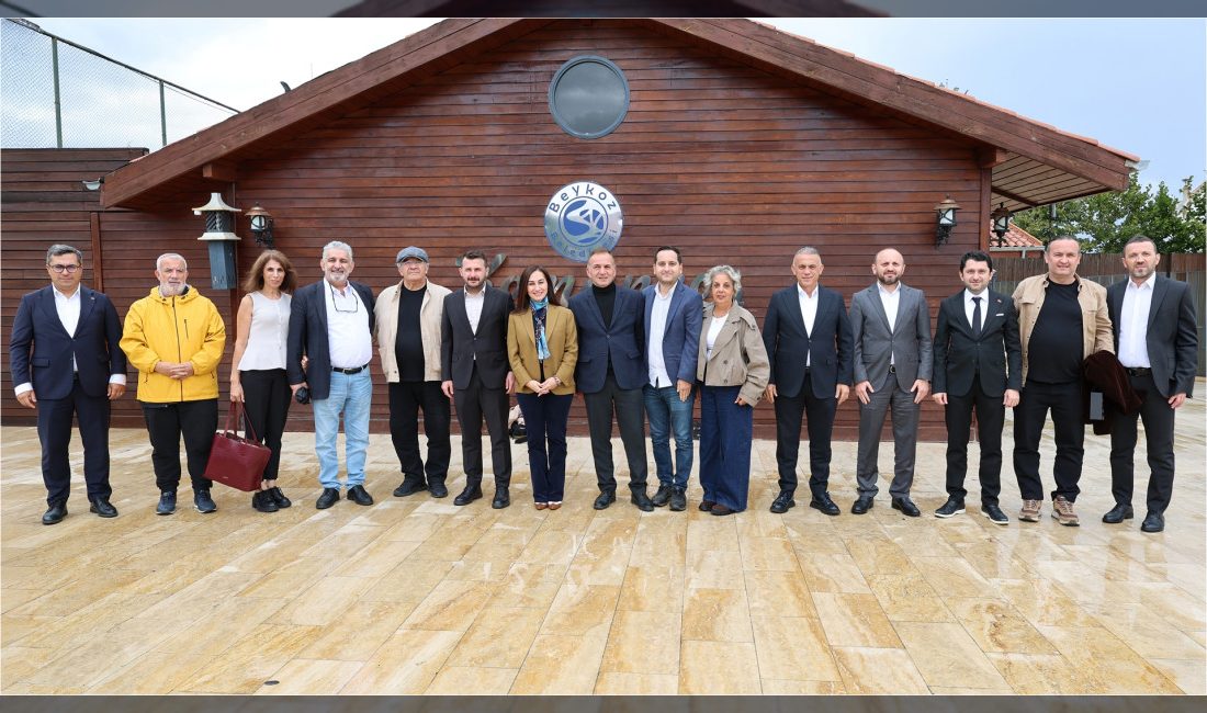 Beykoz'da yerel basınla bir araya gelen belediye yönetimi, son bir