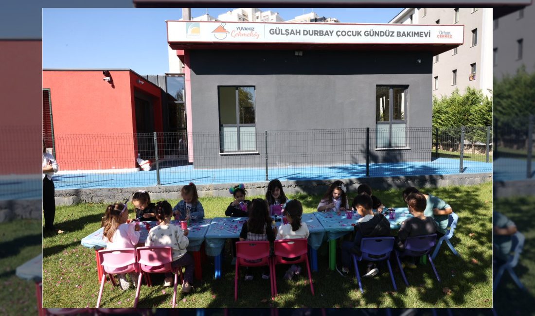 Çekmeköy Belediyesi Gündüz Bakımevlerinde yeni eğitim öğretim yılı başlarken, minik