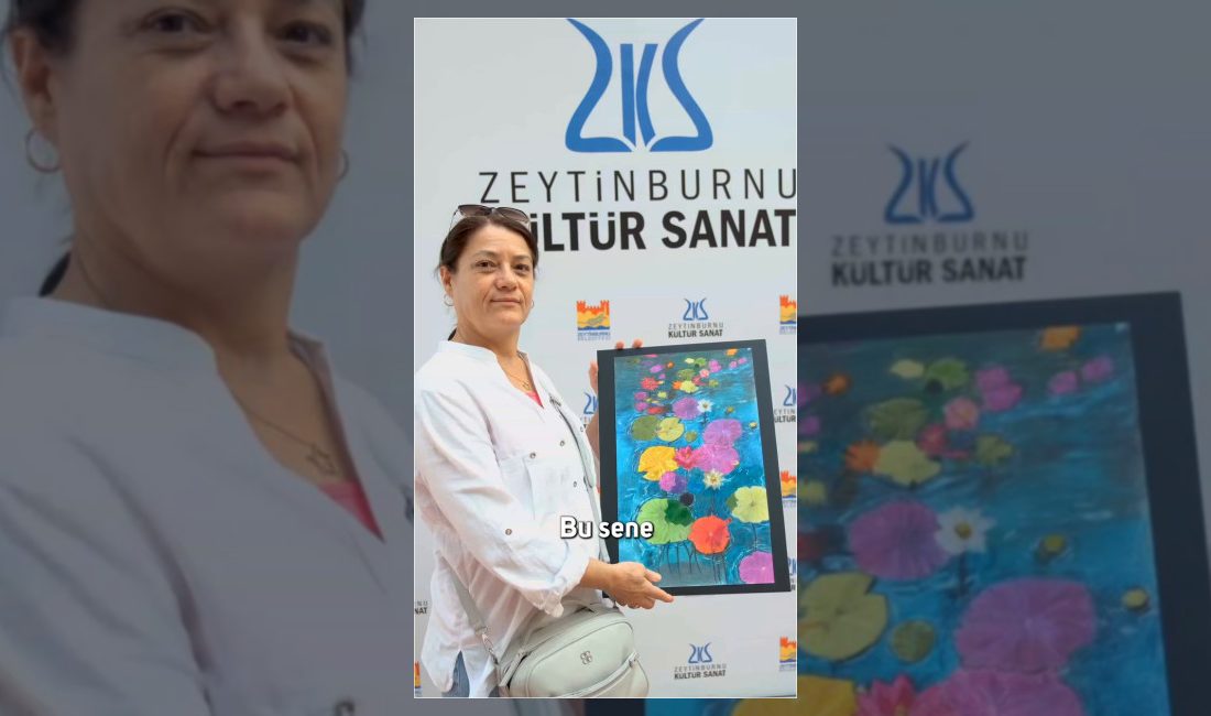 Zeytinburnu Kültür Sanat bünyesinde ebru, şan, tiyatro ve temel resim