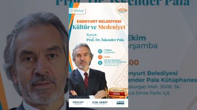 Esenyurt Belediyesi, yazar Prof. Dr. İskender Pala'yı adını taşıyan kütüphanede