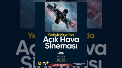 Fatih Belediyesi tarafından düzenlenen açık havada sinema etkinliği kapsamında, Christopher