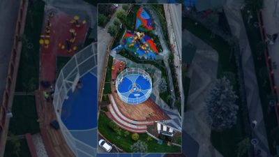 Küçükçekmece Belediyesi, Şerife Bacı Parkı'nda kapsamlı yenileme çalışmaları gerçekleştirerek alanı