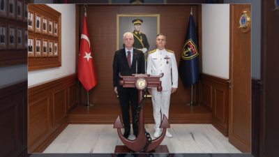 İstanbul Valisi Davut Gül, Beyoğlu'nda görevine yeni başlayan Kuzey Deniz