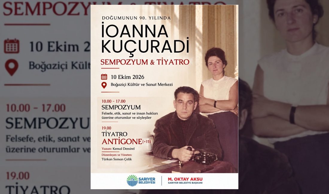 Sarıyer Belediyesi, doğumunun 90. yılında Prof. Dr. İoanna Kuçuradi için