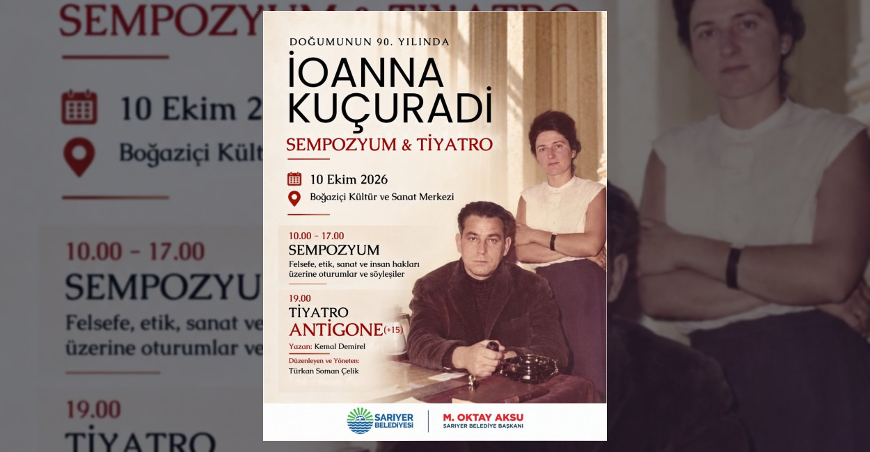 Sarıyer Belediyesi, doğumunun 90. yılında Prof. Dr. İoanna Kuçuradi için