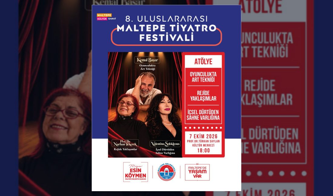 Maltepe Belediyesi, 8. Uluslararası Maltepe Tiyatro Festivali kapsamında Prof. Dr.