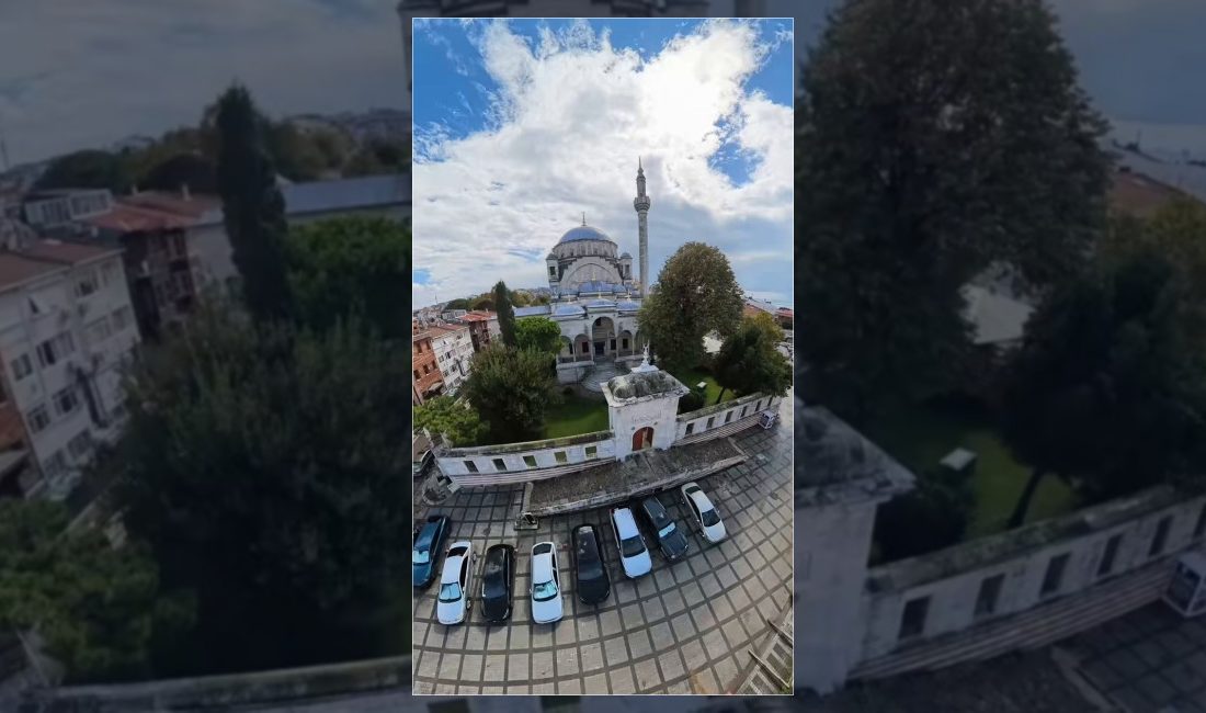 Üsküdar Belediyesi, Ayazma Camii'nden bir paylaşım yaparak vatandaşların Cuma gününü