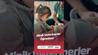 4 Ekim Hayvanları Koruma Günü dolayısıyla Çekmeköy'deki çocuk gündüz bakımevinde
