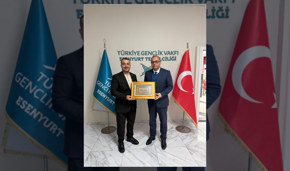 Esenyurt Kaymakamı, TÜGVA İlçe Temsilcisi Veysel Murat Özyavuz'u ziyaret ederek
