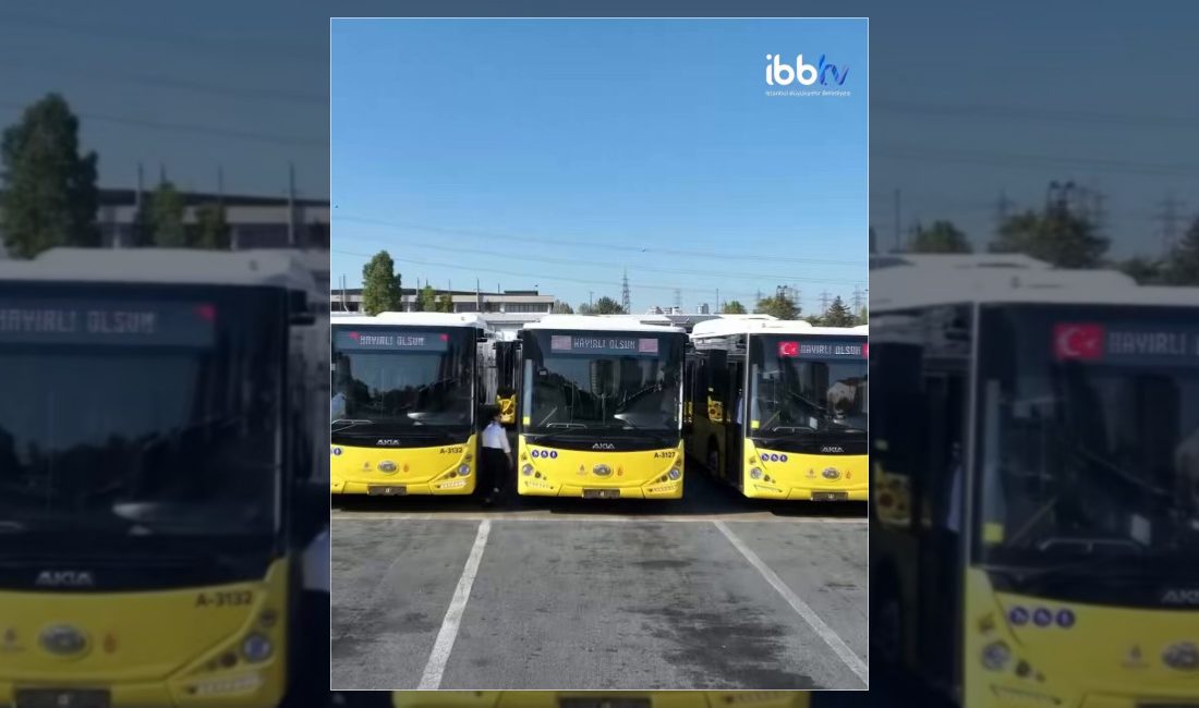 İstanbul Büyükşehir Belediyesi, özkaynaklarıyla İETT filosunu güçlendirmek için 25 milyar
