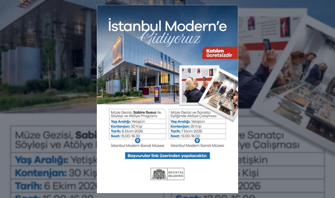 Beşiktaş Belediyesi, kadın komşular için İstanbul Modern'de sanatçı Sabire Susuz'un