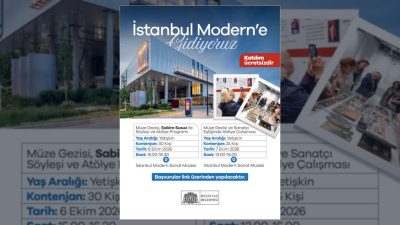Beşiktaş Belediyesi, kadın komşular için İstanbul Modern'de sanatçı Sabire Susuz'un