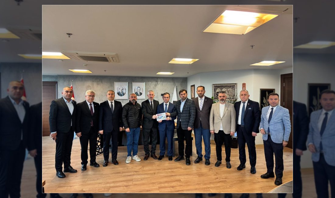 Ordu Dernekler Federasyonu Genel Başkanı Necati Özdemir ve beraberindeki heyet,