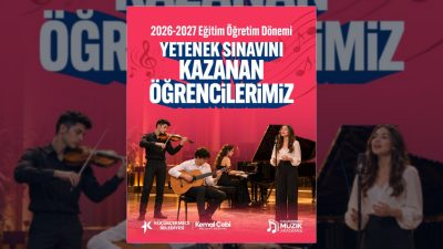 Küçükçekmece Belediyesi Müzik Akademisi'nin yeni dönem yetenek sınavı sonuçları açıklandı.
