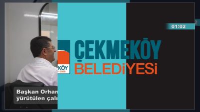 Çekmeköy Belediyesi, ilçede geride kalan haftanın çalışmalarını ve hayata geçirilen