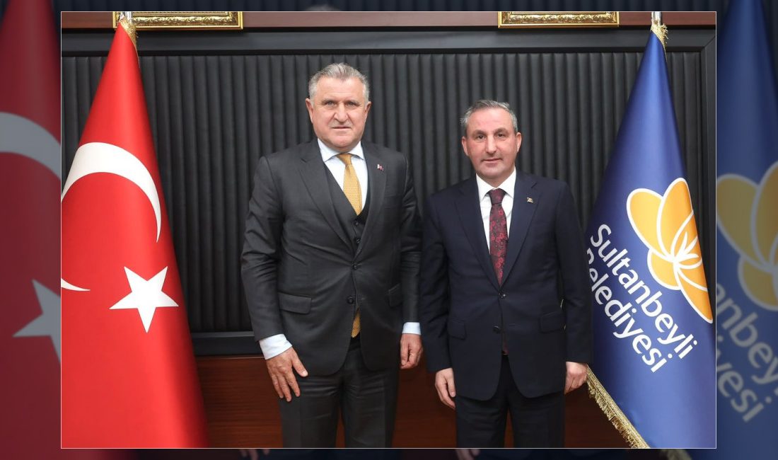 Gençlik ve Spor Bakanı Osman Aşkın Bak, Sultanbeyli Belediyesini ziyaret