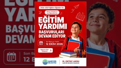 Sarıyer Belediyesi tarafından ilkokul, ortaokul ve lise öğrencileri için başlatılan