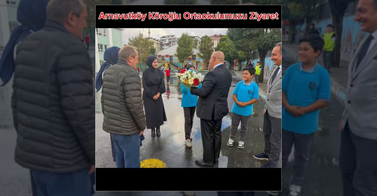 Arnavutköy Kaymakamı Mahmut Hersanlıoğlu, ilçedeki okulları ziyaret ederek incelemelerde bulundu