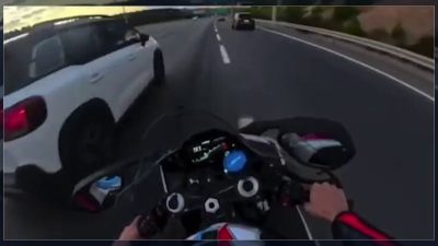 İstanbul'da trafikte motosikletiyle 302 kilometre hıza ulaşan sürücü yakalandı. Sürücüye