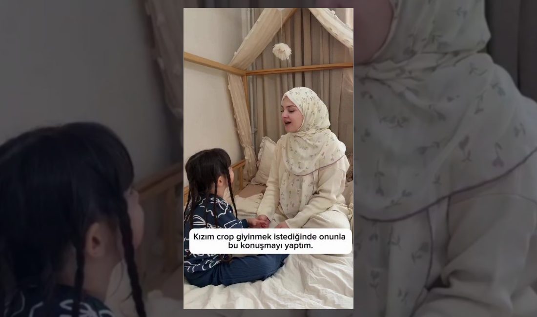 Bir annenin, kızının crop giyme isteği üzerine prensesler üzerinden yaptığı