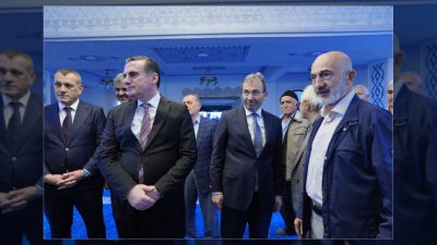Pendik Kaymakamı Mehmet Yıldız ve Belediye Başkanı Ahmet Cin, Göçbeyli