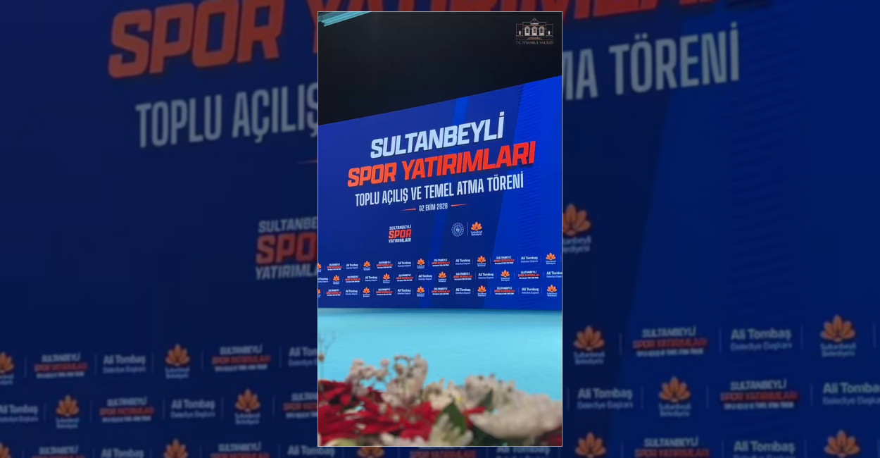 İstanbul Sultanbeyli'de Gençlik ve Spor Bakanı Osman Aşkın Bak ve