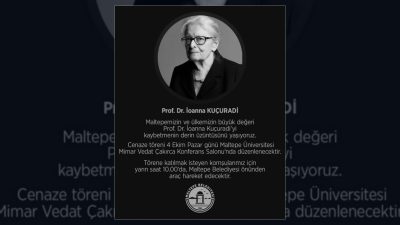 Maltepe ve Türkiye'nin önemli değeri Prof. Dr. Ioanna Kuçuradi yaşamını