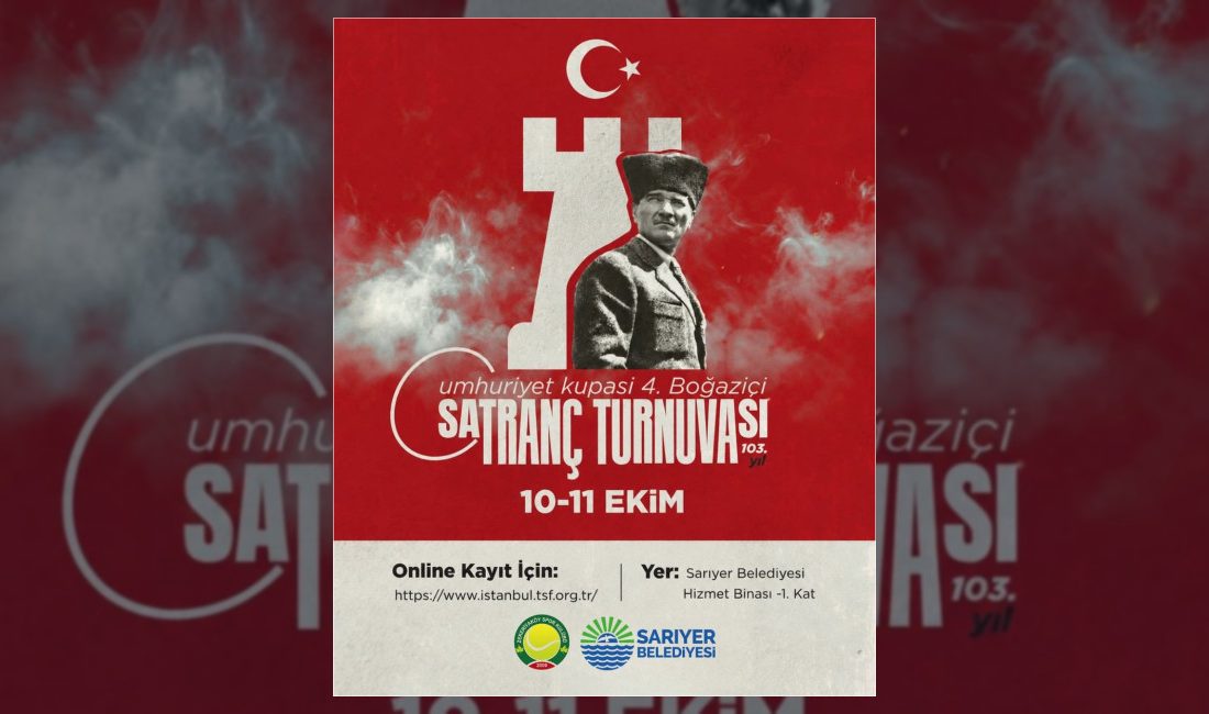 Sarıyer Belediyesi tarafından Cumhuriyet Bayramı dolayısıyla düzenlenen 4. Boğaziçi Satranç