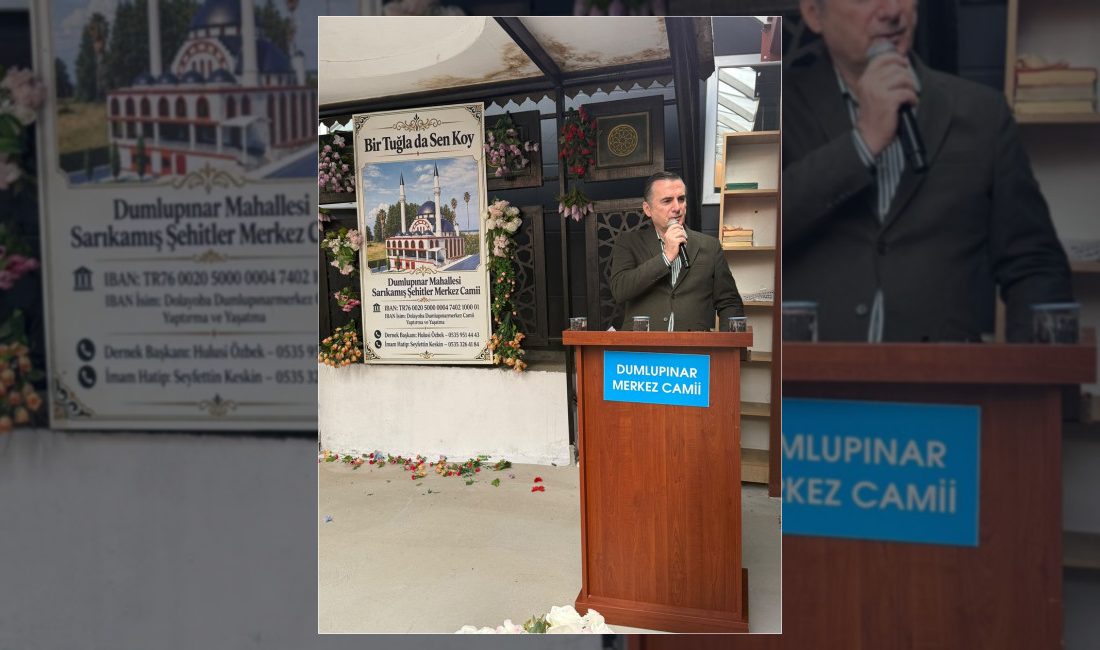 İstanbul'un Pendik ilçesinde Dumlupınar Mahallesi Sarıkamış Şehitleri Merkez Camii'nin temel