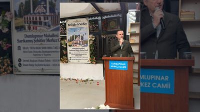 İstanbul'un Pendik ilçesinde Dumlupınar Mahallesi Sarıkamış Şehitleri Merkez Camii'nin temel