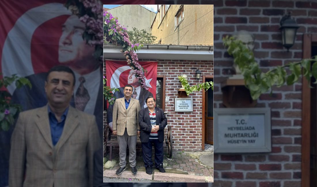 Adalar Kaymakamı Uğur Bulut, Heybeliada Mahalle Muhtarlığını ziyaret ederek mahallede