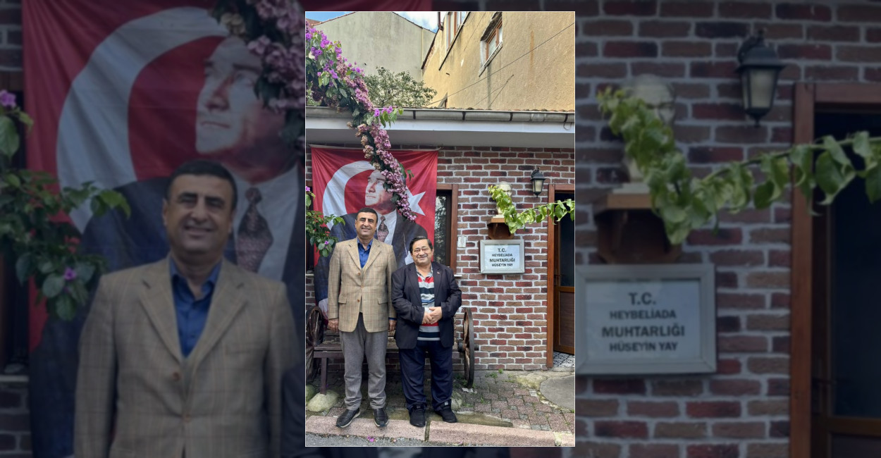 Adalar Kaymakamı Uğur Bulut, Heybeliada Mahalle Muhtarlığını ziyaret ederek mahallede