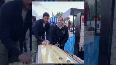 Ünlü isim Yasmin Erbil, sevgilisi Yiğit Poyraz ile birlikte eğlenceli