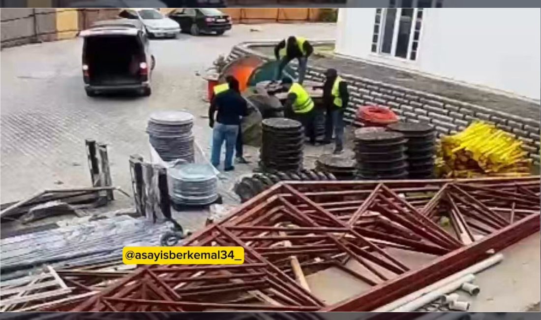 İstanbul'un Ümraniye ve Tuzla ilçelerinde şantiyelerden kablo çaldığı belirlenen üç