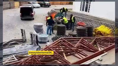 İstanbul'un Ümraniye ve Tuzla ilçelerinde şantiyelerden kablo çaldığı belirlenen üç