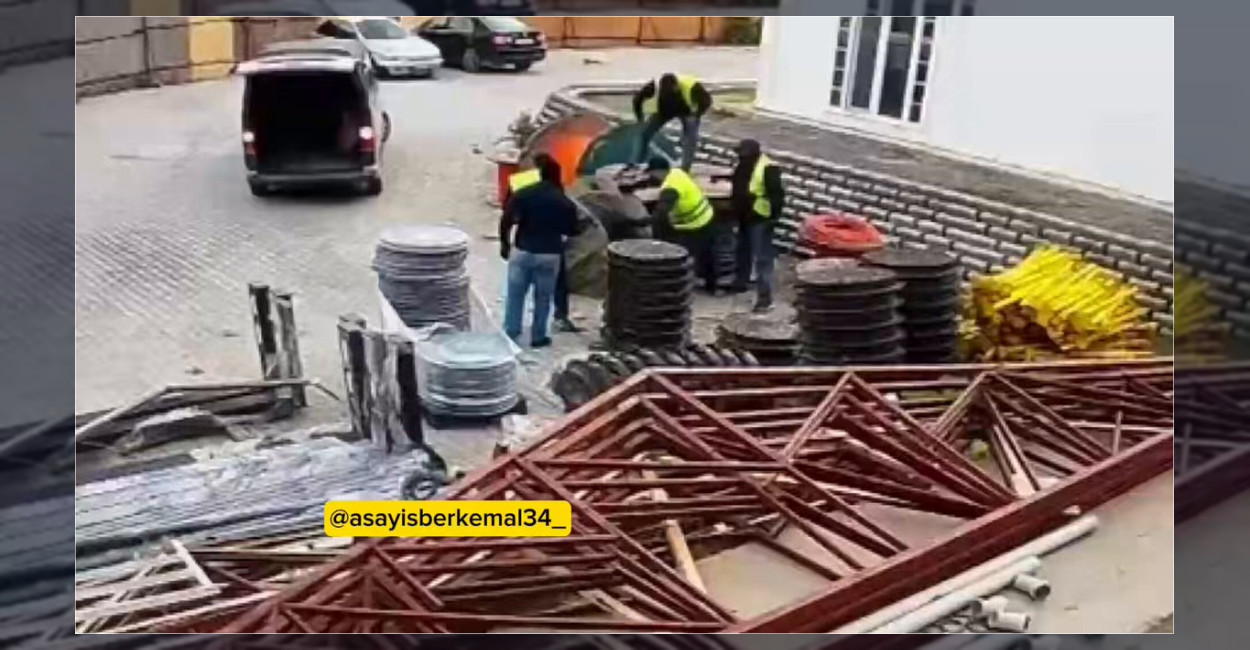 İstanbul'un Ümraniye ve Tuzla ilçelerinde şantiyelerden kablo çaldığı belirlenen üç