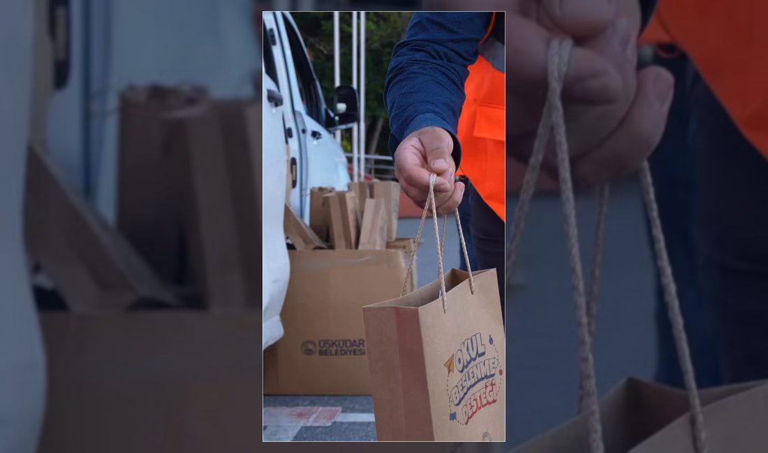 Üsküdar Belediyesi, yeni haftada ilçedeki öğrencilere yönelik yeni bir beslenme