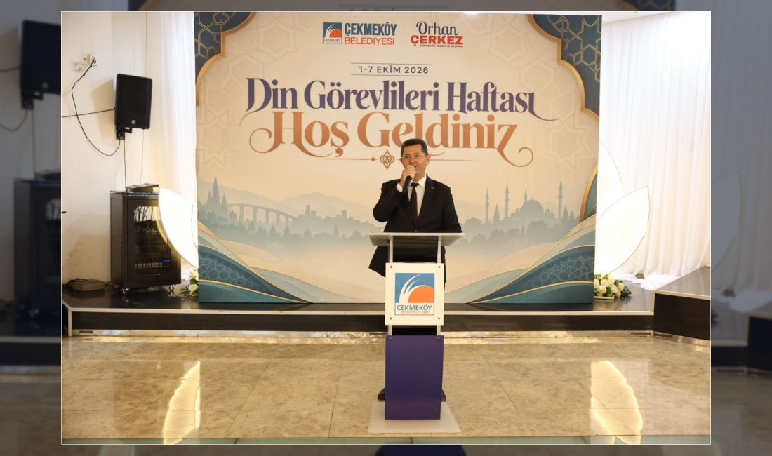 Çekmeköy Belediyesi tarafından düzenlenen programda Başkan Orhan Çerkez ve İlçe