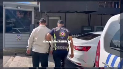 Cipe çarpıp kazaya yol açan ve olay yerinden kaçan sürücü