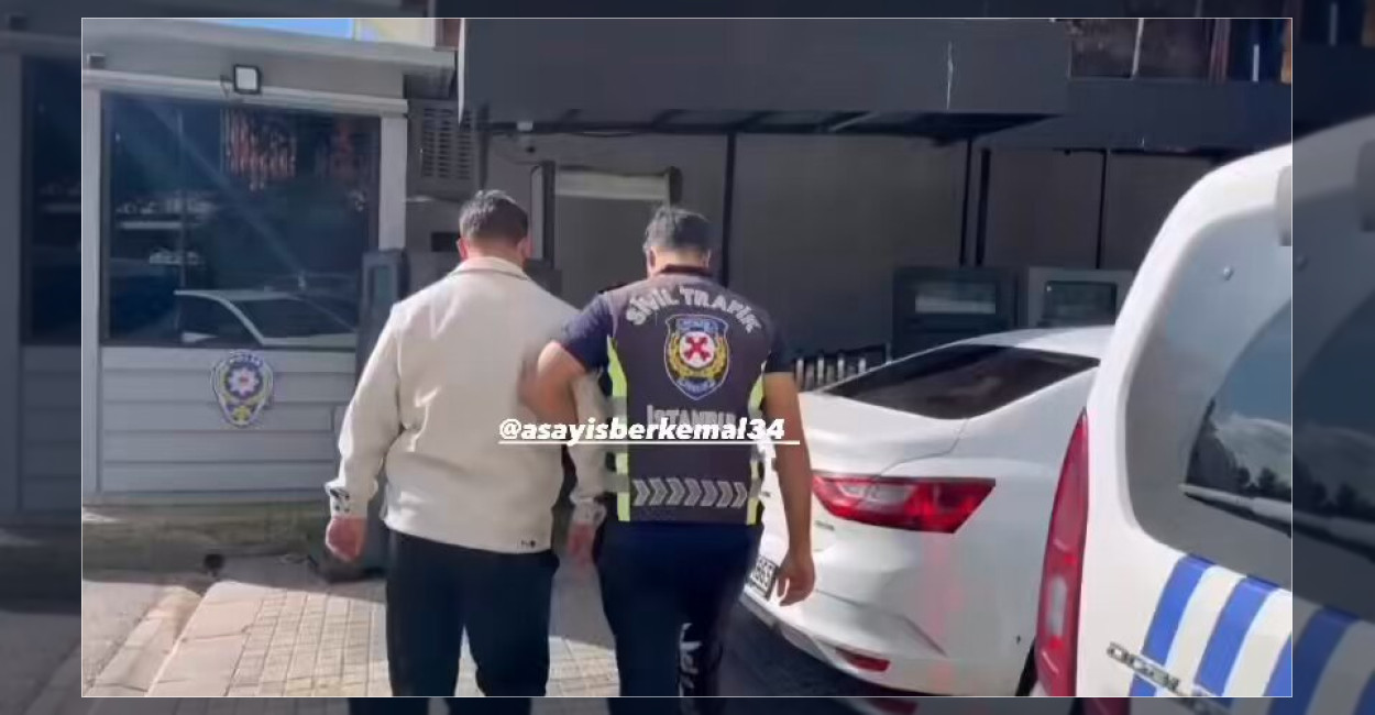 Cipe çarpıp kazaya yol açan ve olay yerinden kaçan sürücü