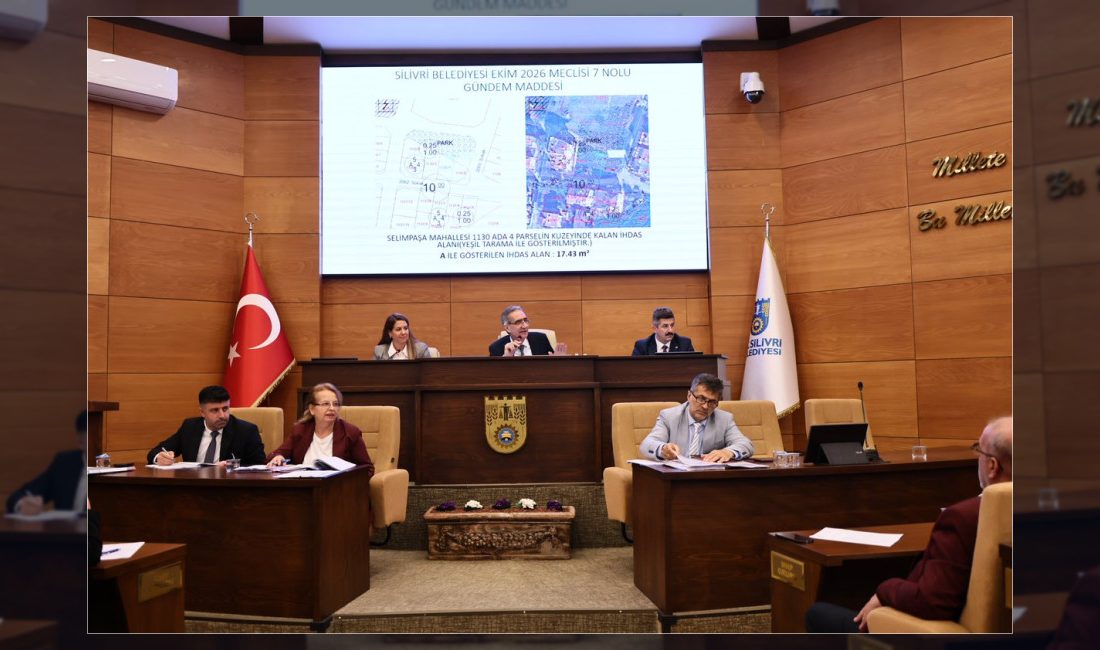 Silivri Belediyesi, 2026 yılı Ekim ayı meclis toplantısının birinci birleşimini