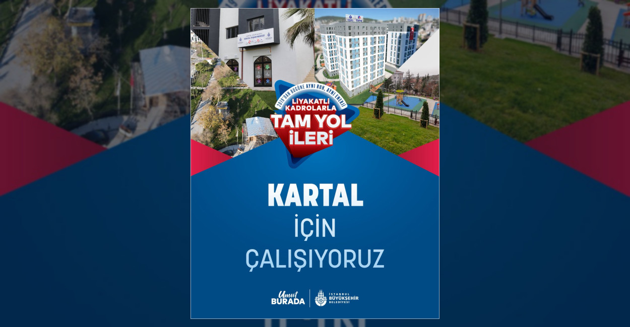 İstanbul Büyükşehir Belediyesi, kent genelindeki 39 ilçeye eşit hizmet götürdüğünü