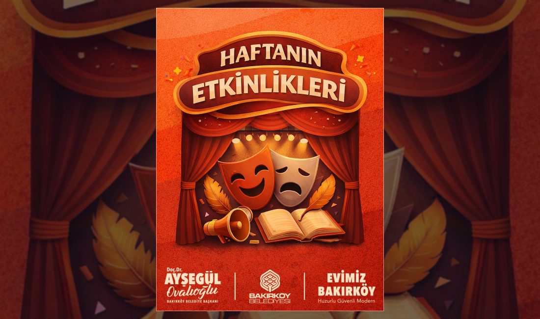 Bakırköy Belediyesi, ilçe sakinleri için hazırladığı yeni kültür ve sanat